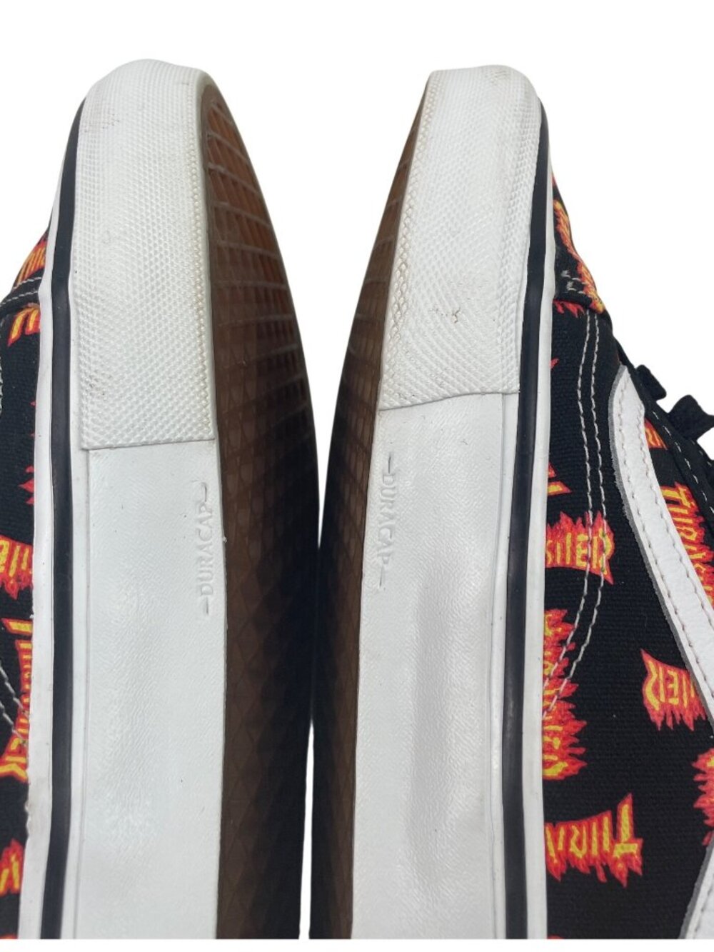Vans x Thrasher Skate Old School Shoes Black Multi Logo Men’s Size 10 - Picture 9 of 13